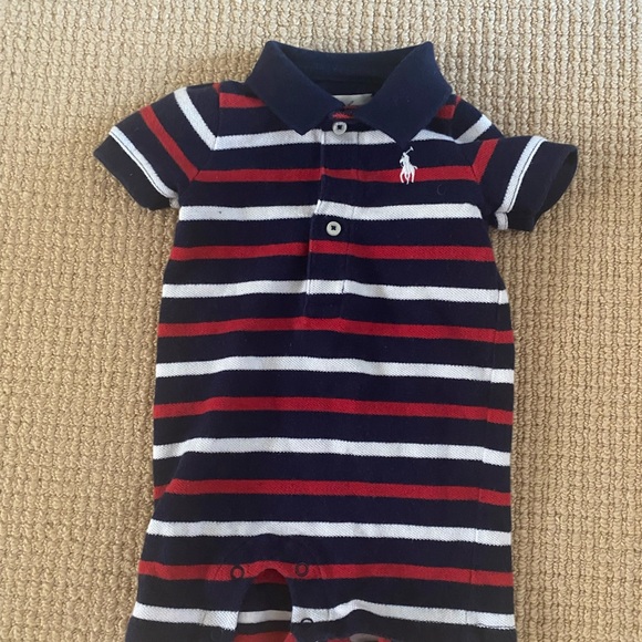 Polo by Ralph Lauren Romper Lot 0-3 3 Months - Picture 8 of 8